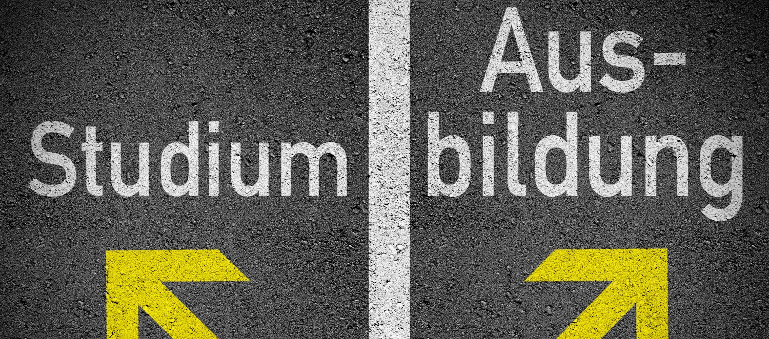 Asphalt mit Studium und Ausbildung