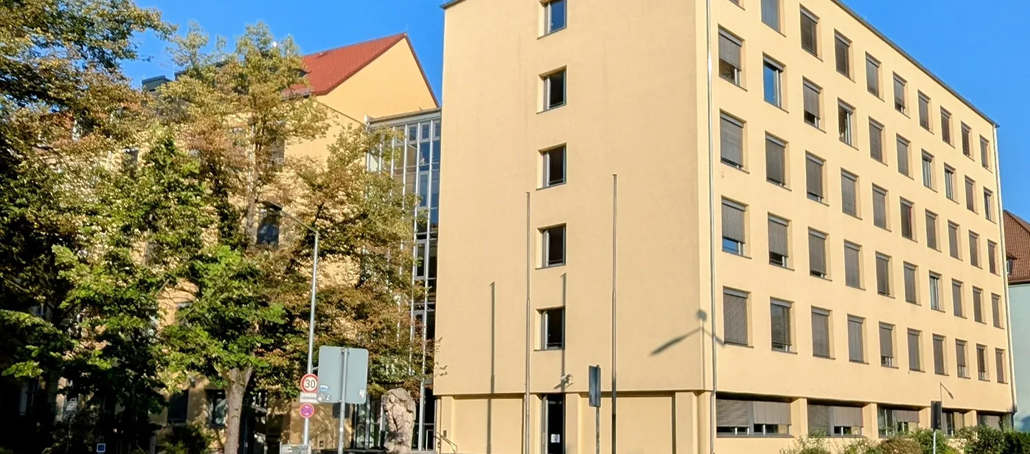 Gebäude des Sozialgerichts Würzburg